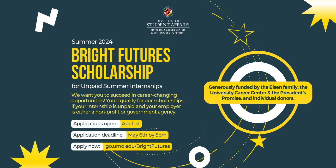 Bright Futures Scholarship promotion graphic. 