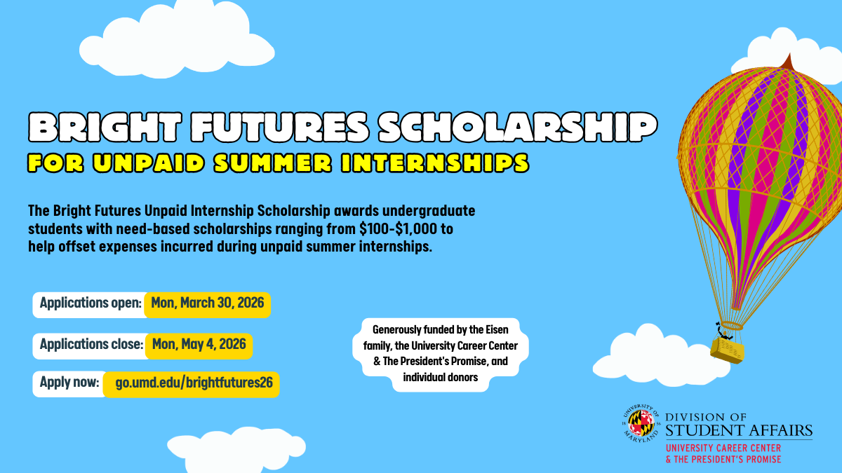 Bright Futures Scholarship promotion graphic. 