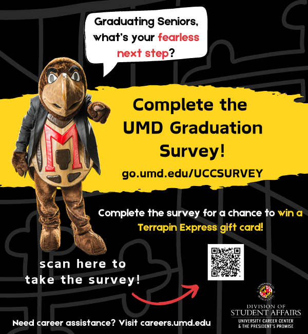 Promotional Material for the 2024 Graduation Survey.