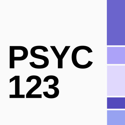 PSY 123 decorative graphic.