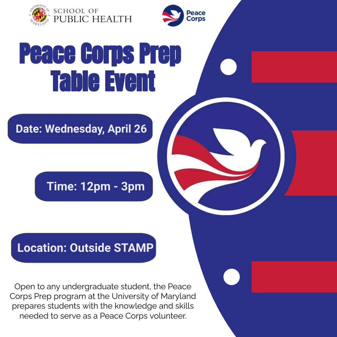 Peace Corps Prep Tabling Event