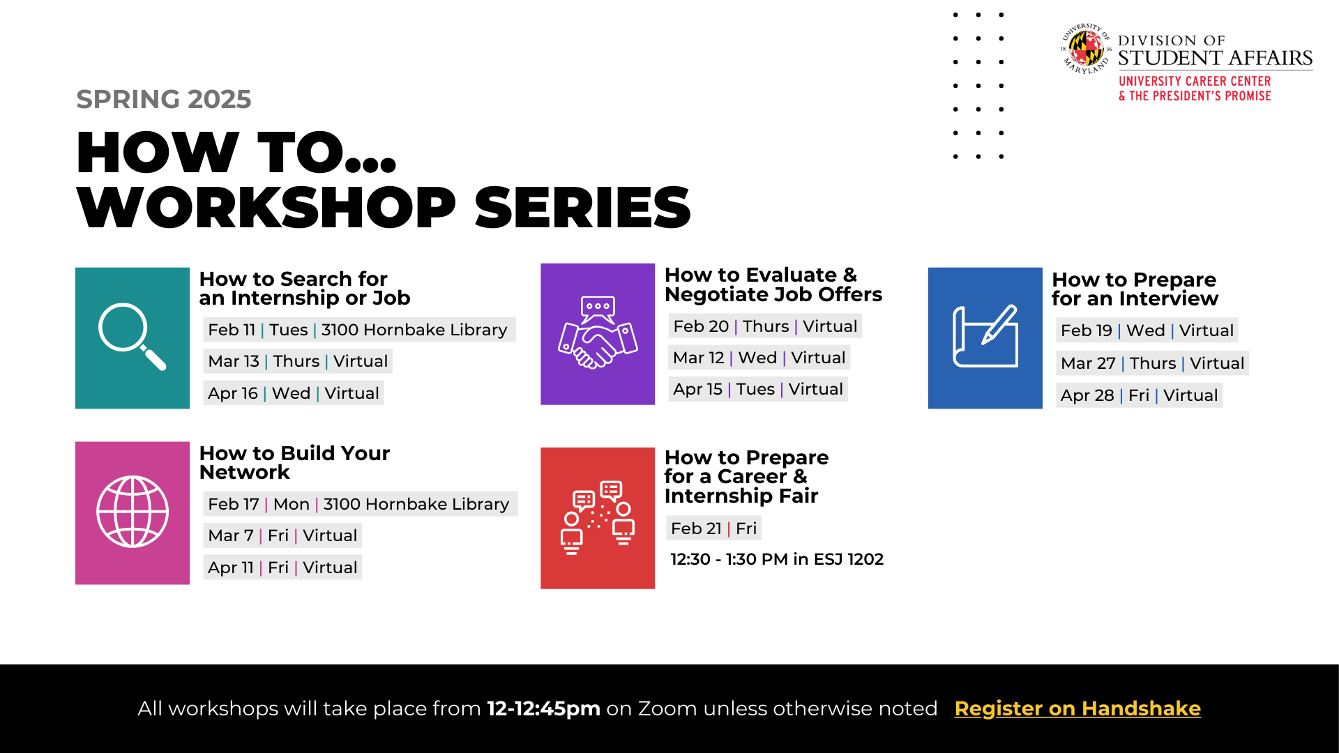 How to... workshop series