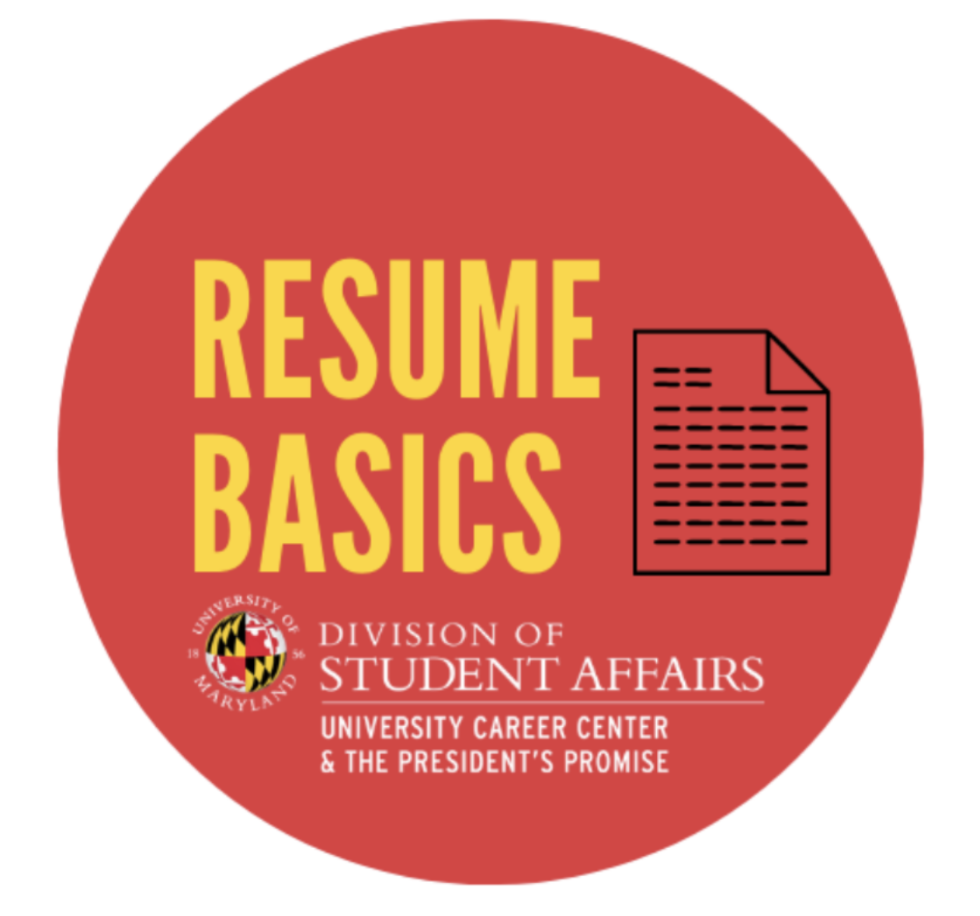 umd career center resume review