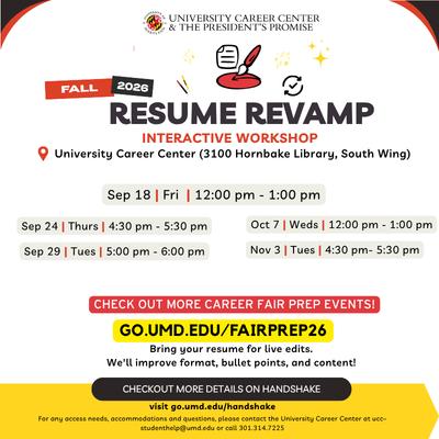 Resume Revamp image