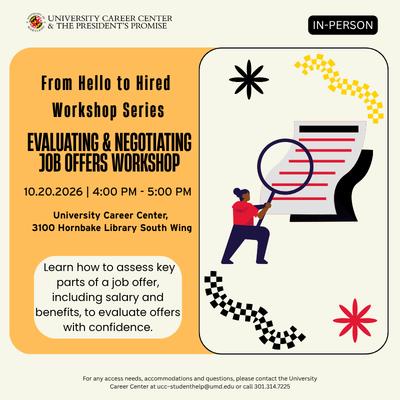Evaluating & Negotiating Job Offers Promotional image