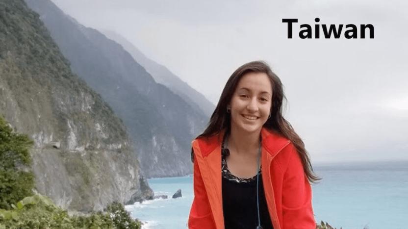 Student participating in International Experiences in Taiwan