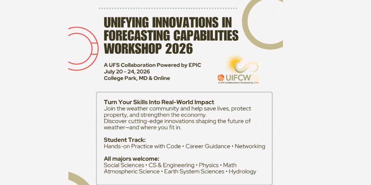 Infographic with details on the Unifying Innovations workshop. 