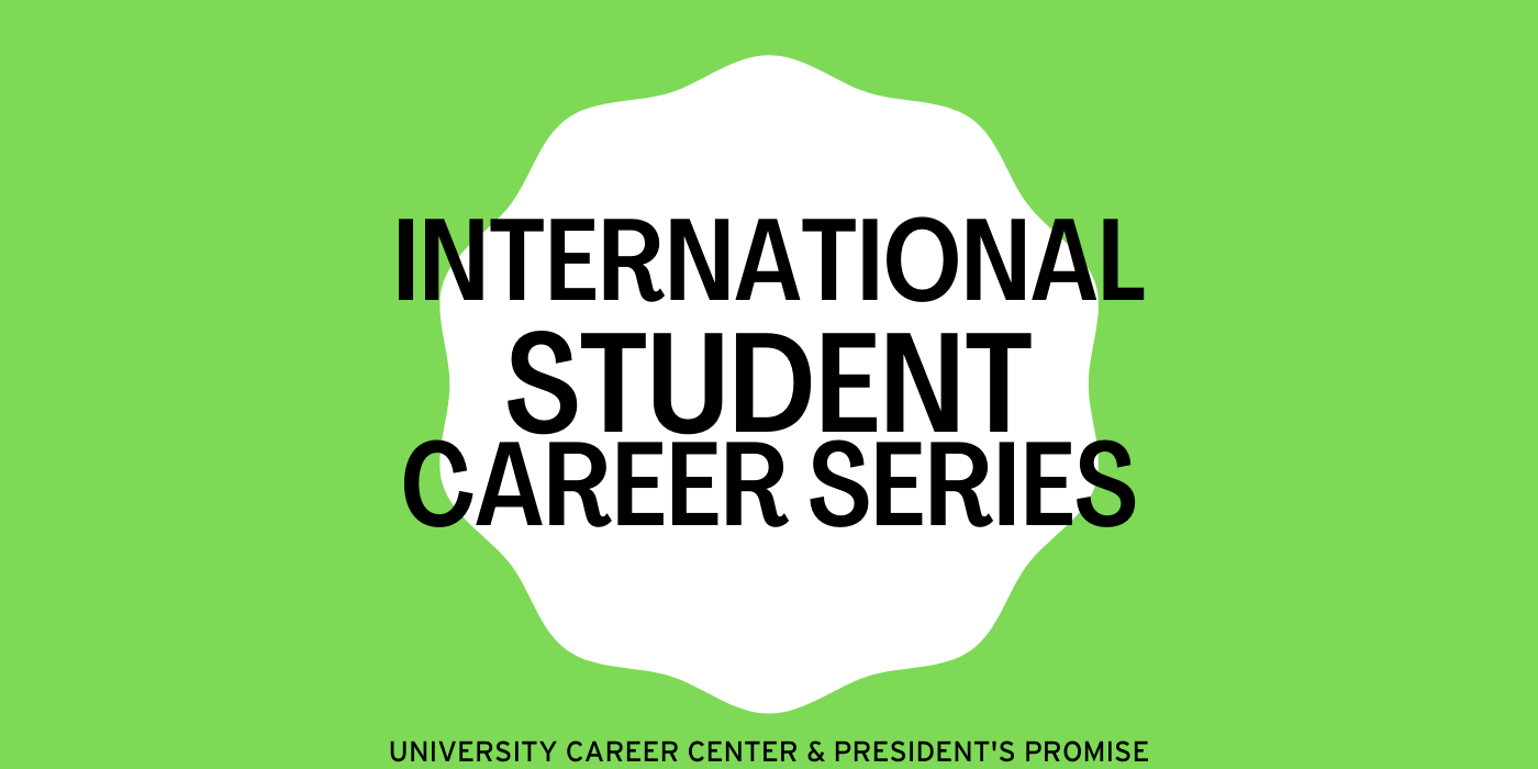 Thumbnail: International Student Career Series