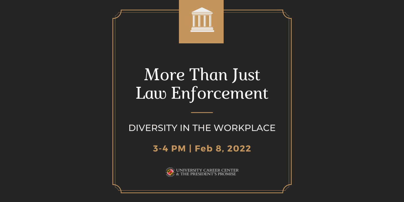 More Than Just Law Enforcement - Diversity in the workplace 