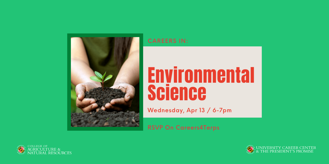 Thumbnail: Careers in Environmental Science