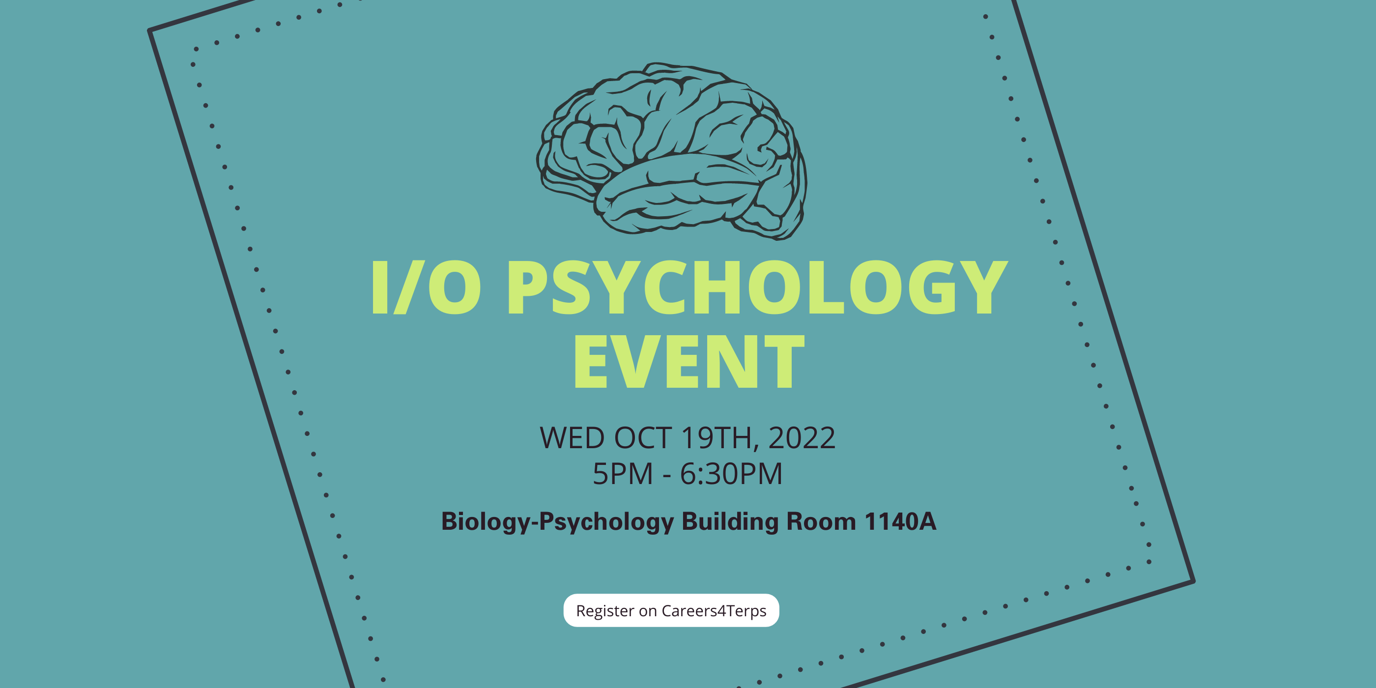 Thumbnail: I/O Psychology Event 10.19.22