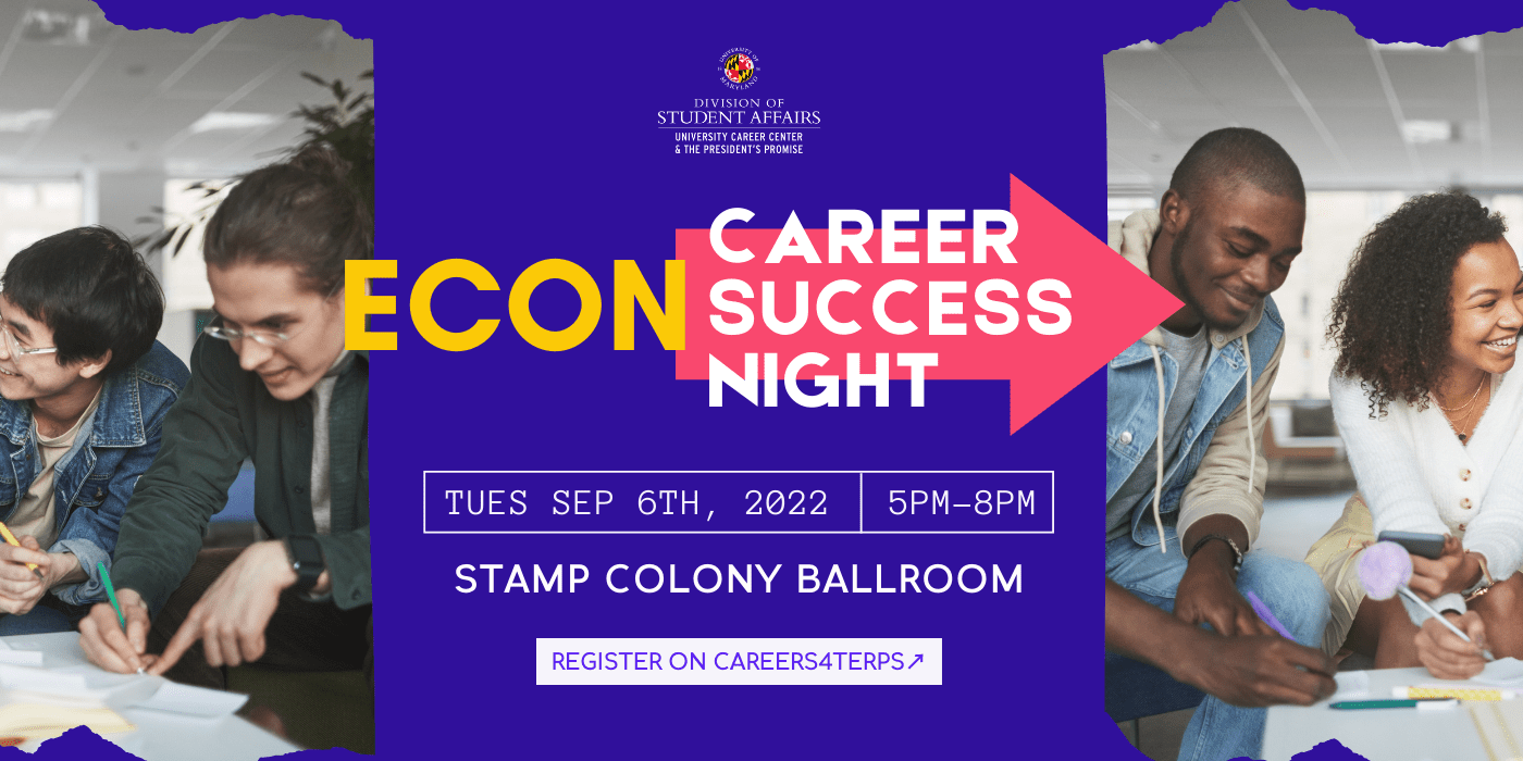 Graphic: Econ Career Success Night 9/6