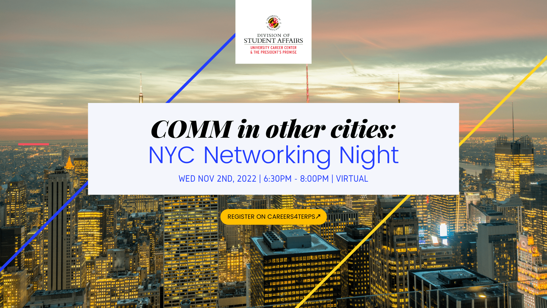 COMM in Other Cities: NYC Networking Night