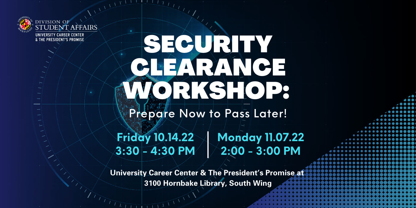 Security Clearance Workshop: Prepare Now to Pass Later