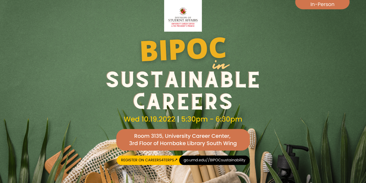 BIPOC in Sustainable Careers