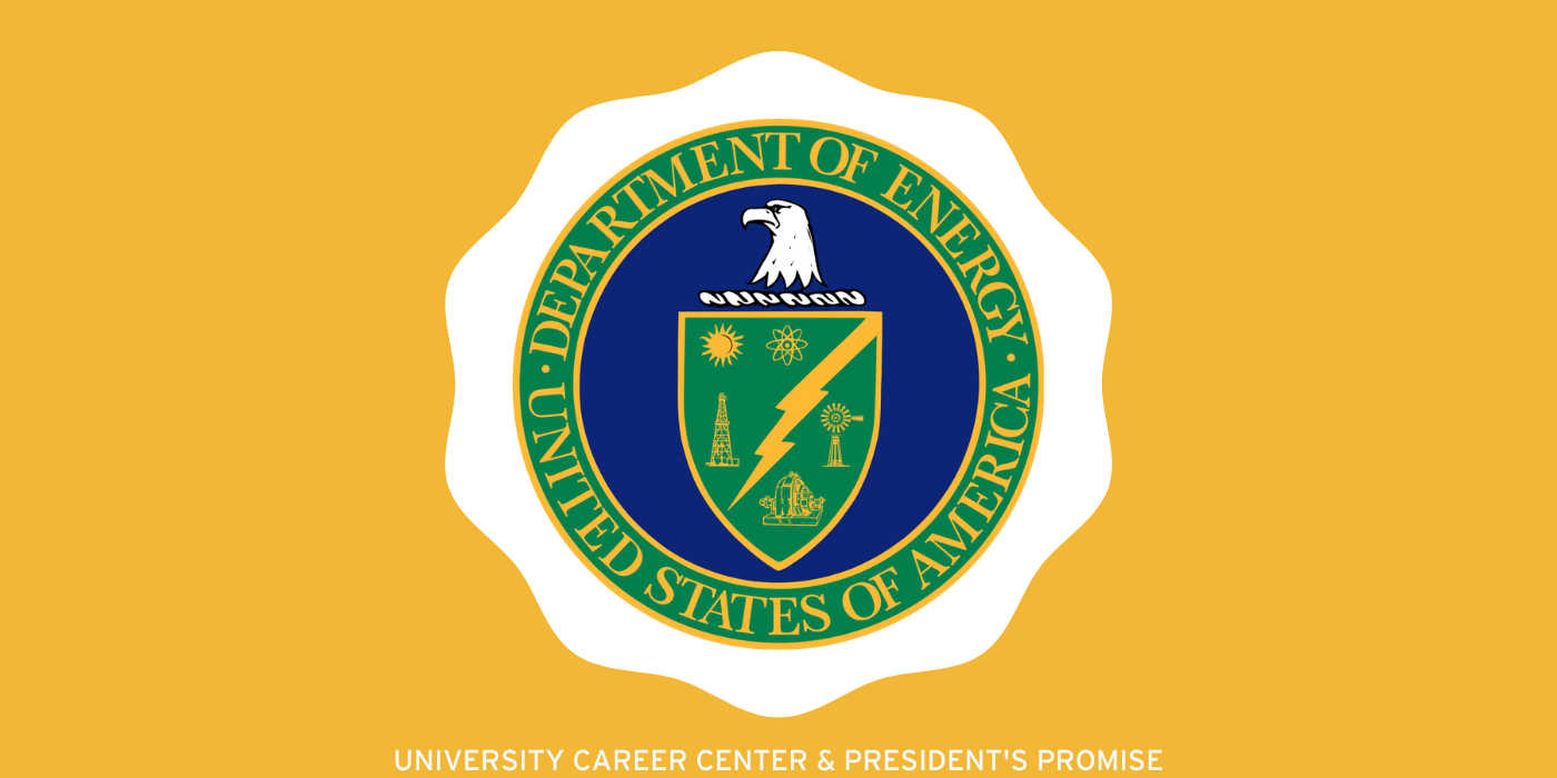 Department of Labor Logo in a Scalloped White Circle Surrounded by a Yellow Rectangle