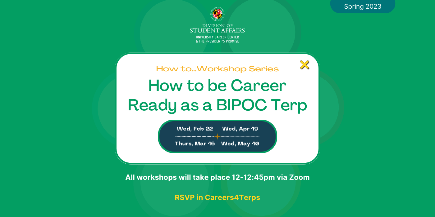 How to be Career Ready as a BIPOC Terp