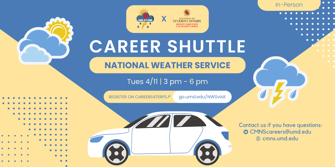 Graphic: Career Shuttle - National Weather Service 4.11.23
