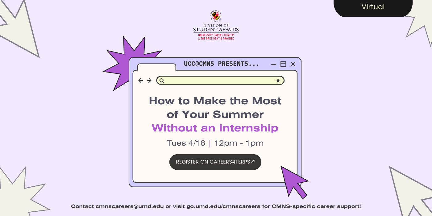 Graphic: how to make the most of your summer without an internship