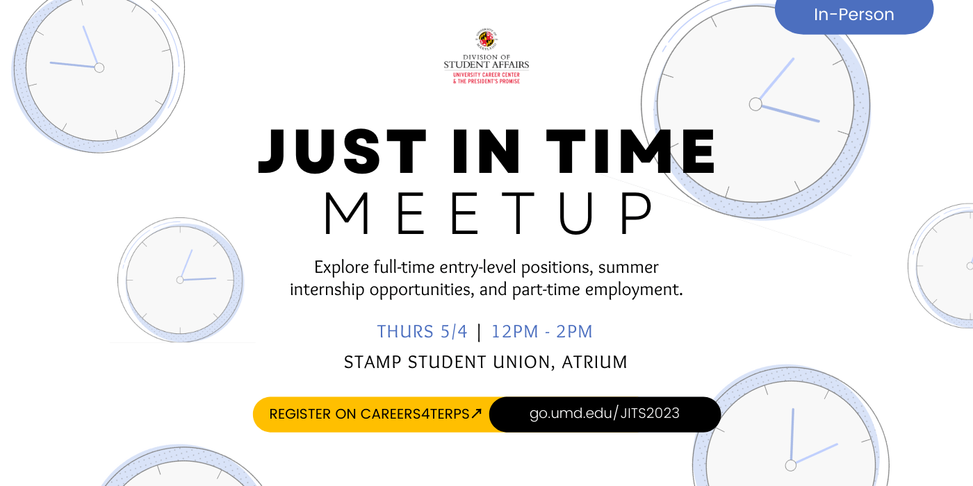 Graphic: Just In Time Meetup 5/4/23