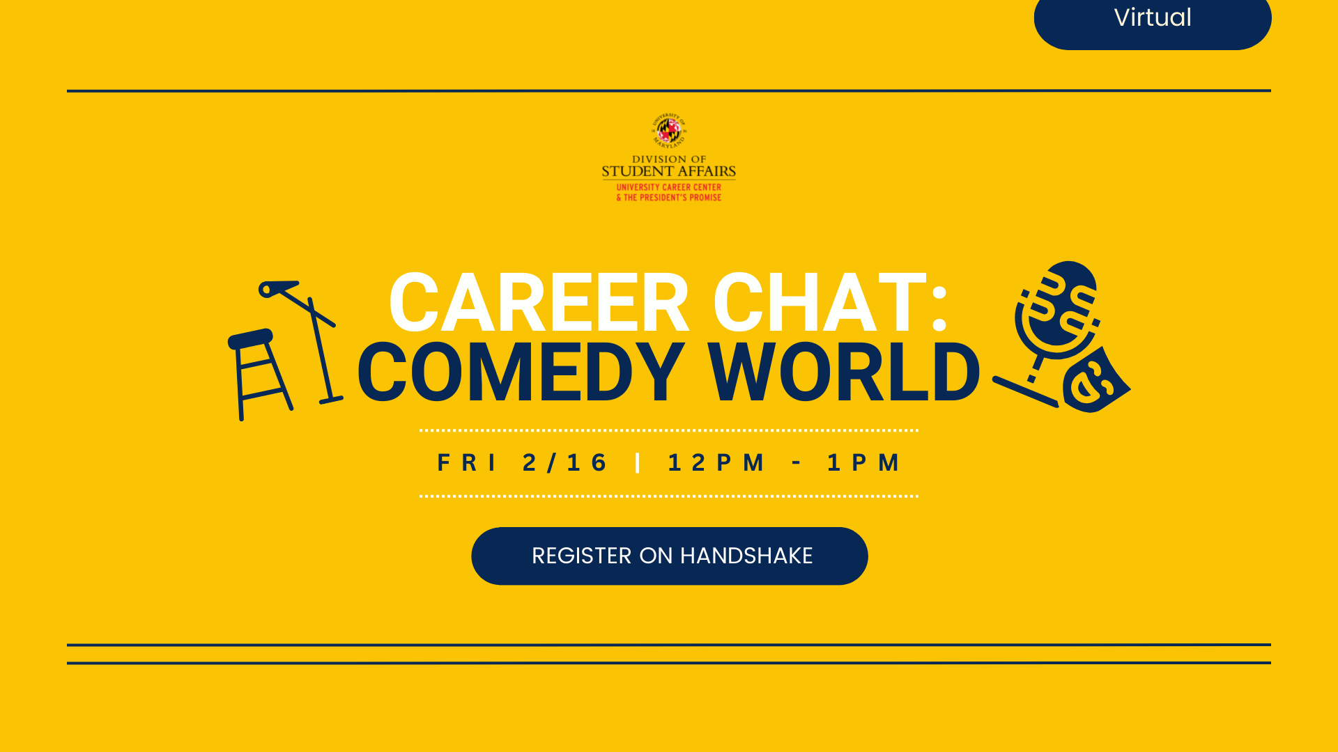 Promo for Career Chat: Comedy World