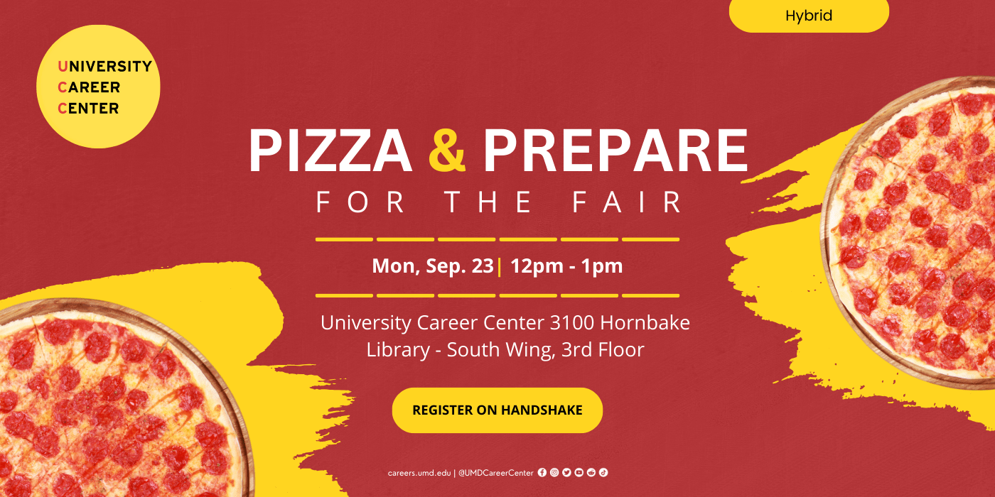 Pizza & Prepare for the Fair graphic. 