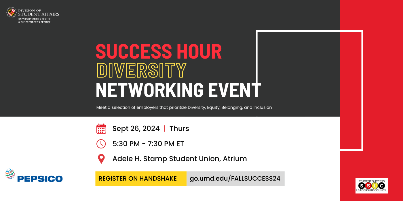 SUCCESS HOUR Diversity Networking event.