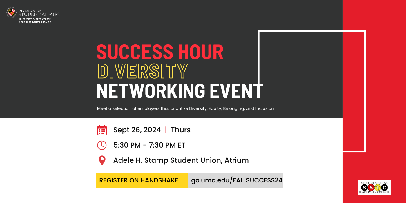 SUCCESS HOUR Diversity Networking event.