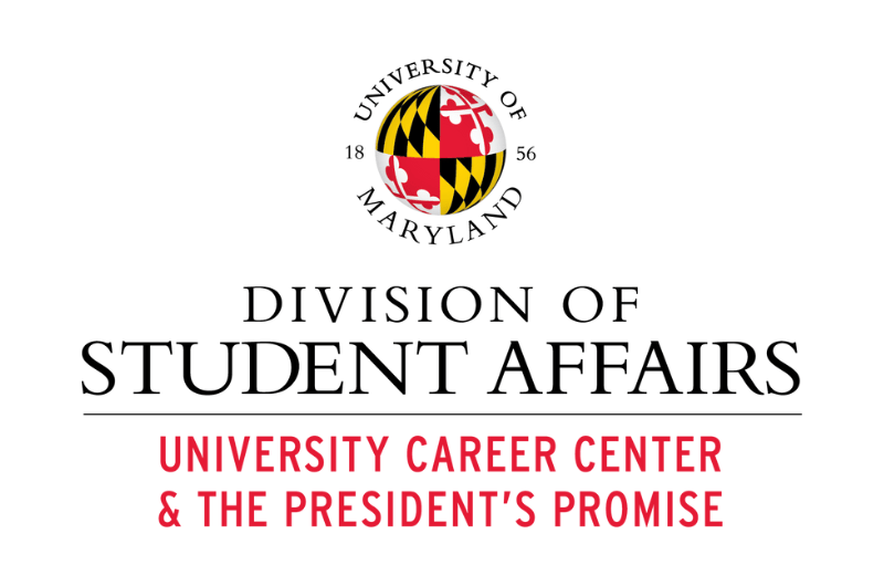 UMD Career Center Logo. 