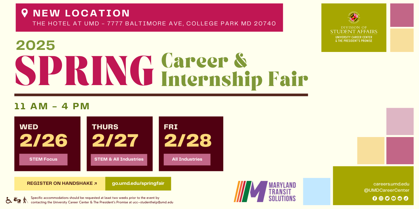 Spring Career & Internship Fair Logo