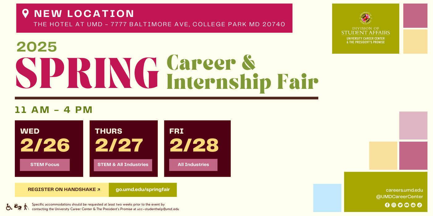 Spring Career & Internship Fair Image