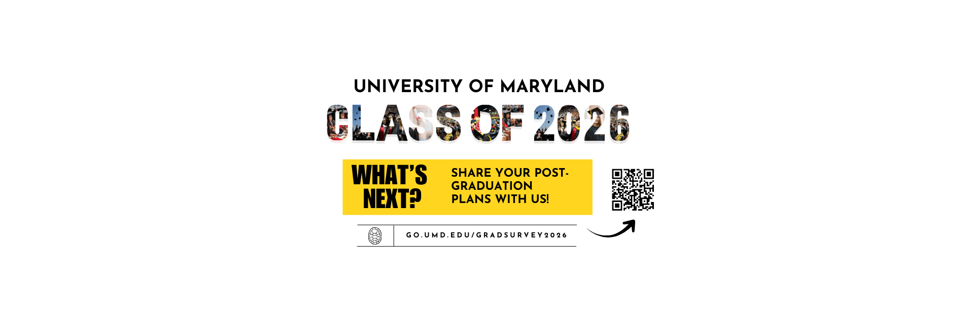 UMD 2026 Grad Survey infographic.