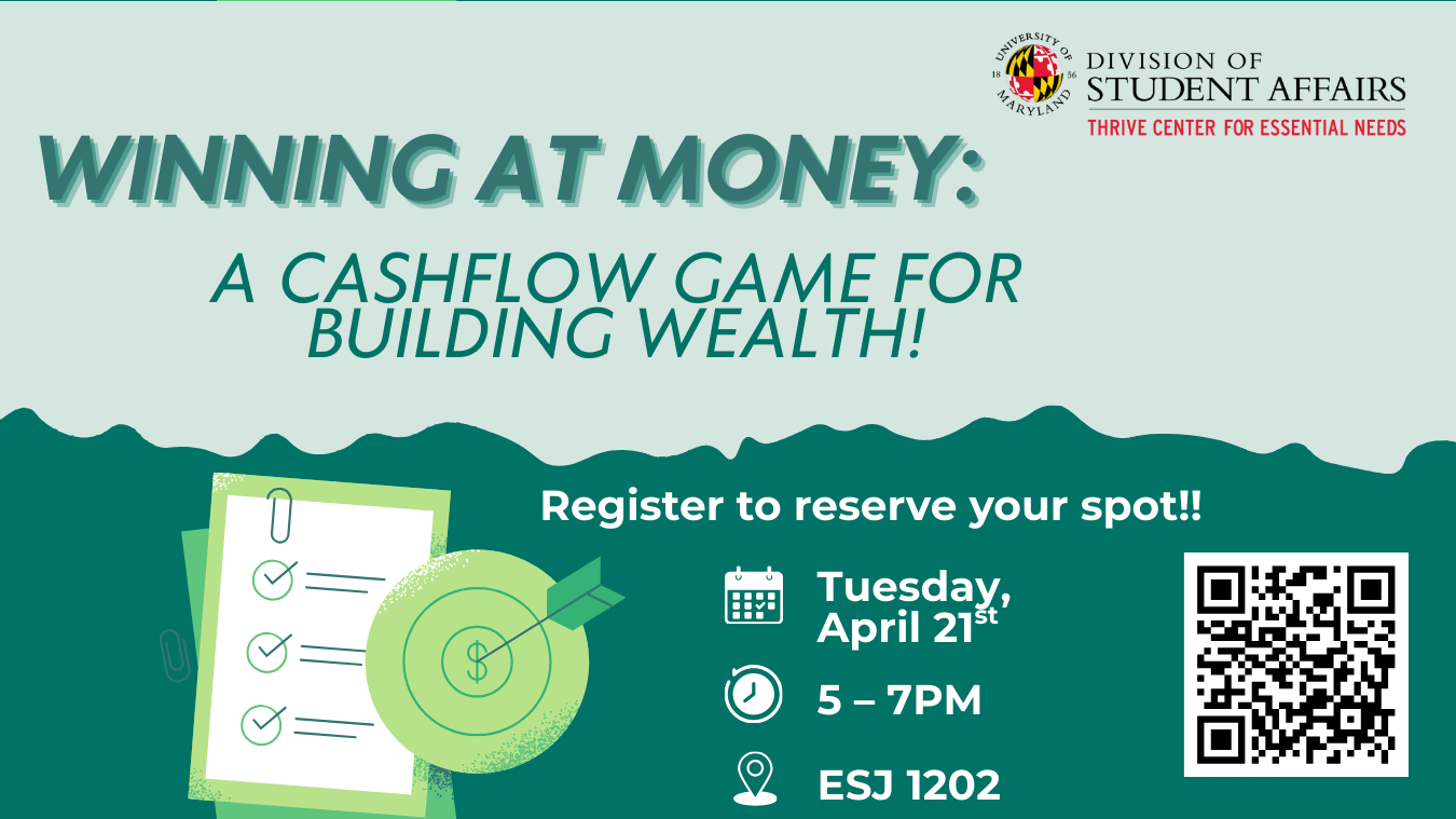 Winning at Money: A Cashflow Game for Building Wealth! flyer