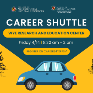 Career Shuttle Wye Research and Education Center
