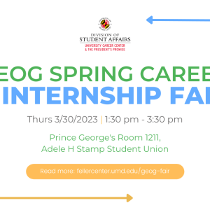 GEOG Spring Career & Internship Fair