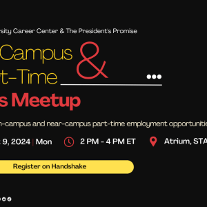 On Campus & Part Time Jobs Meet Up