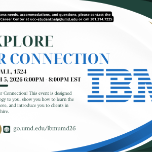 Infographic for the IBM Z Xplore career connection workshop.