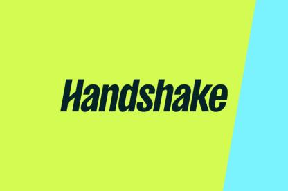 Handshake logo.